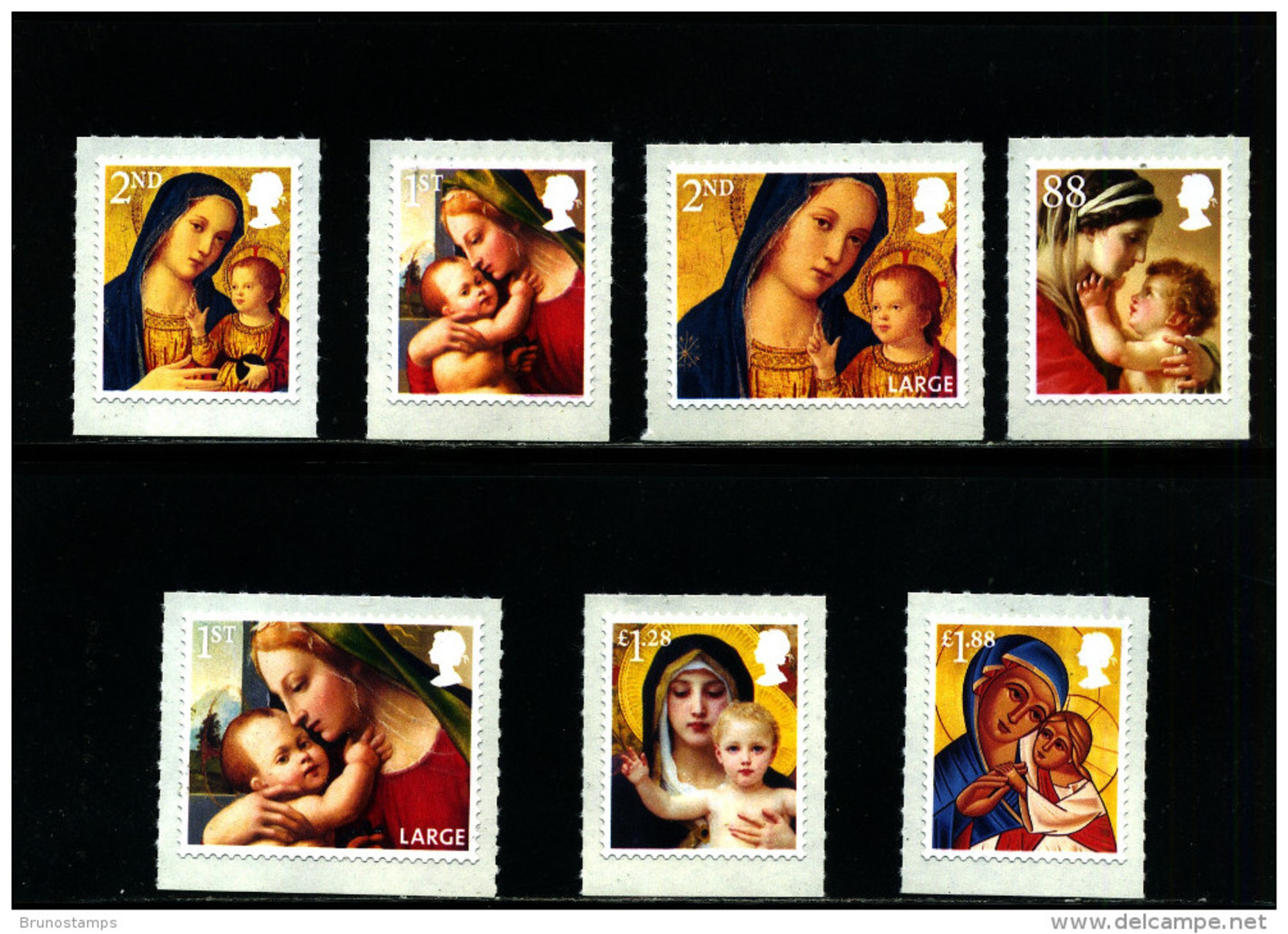 GREAT BRITAIN - 2013  CHRISTMAS  SET  MINT NH - Unused Stamps