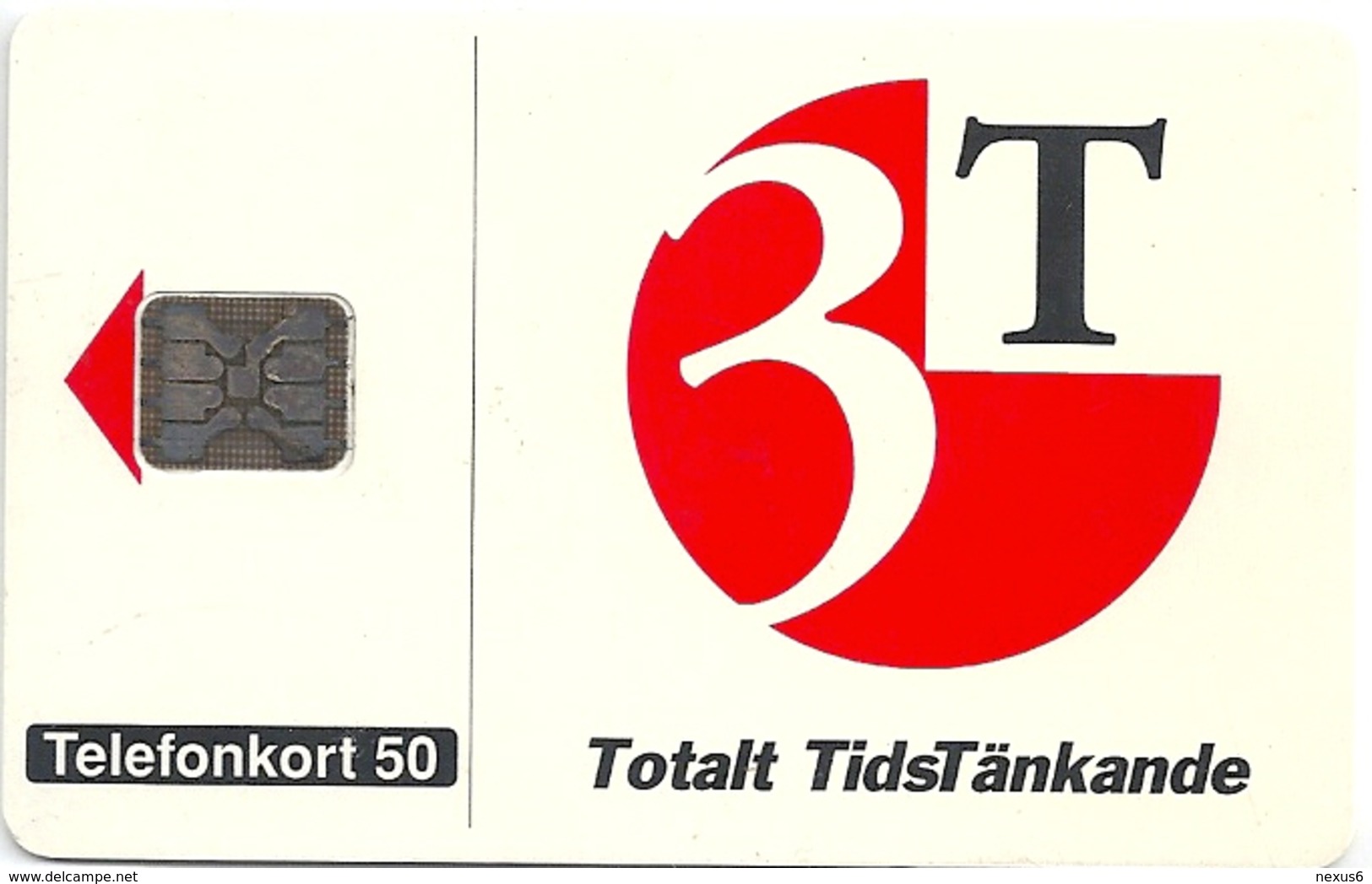 Sweden - Telia - 3 T - 08.1993, SC5 Chip Variant, 3.000ex, Used - Schweden