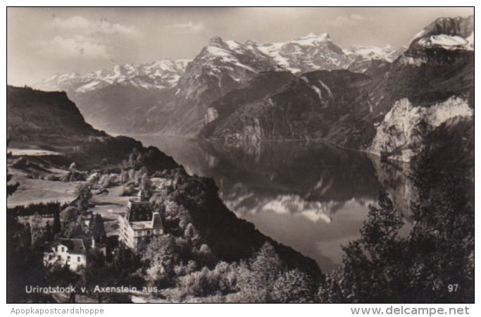 Switzerland Urirotstock Vom Axenstein 1932 Photo - Other & Unclassified