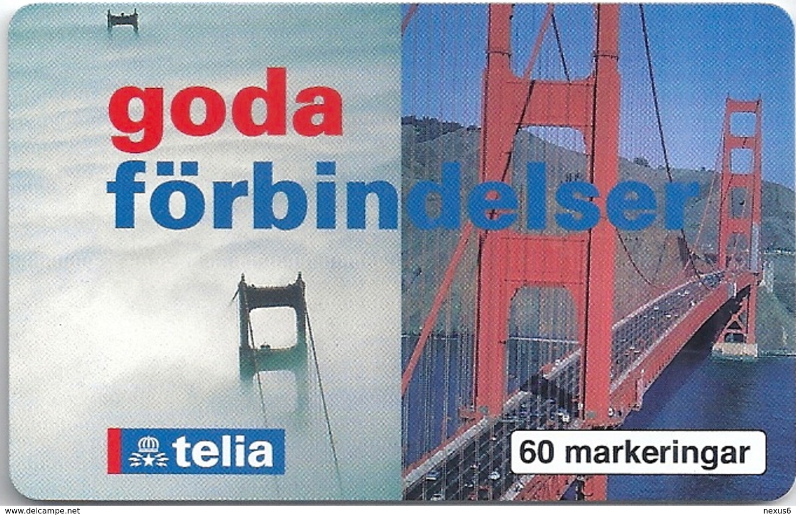 Sweden - Telia - Goda Förbindelser - 09.1994, 60U, 3.000ex, Mint - Schweden