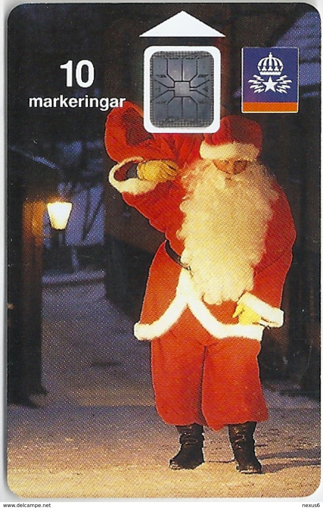 Sweden - Telia - Julkort Tomte Santa Claus - SC6, 11.1991, 3.000ex, Mint (check Photos!) - Schweden