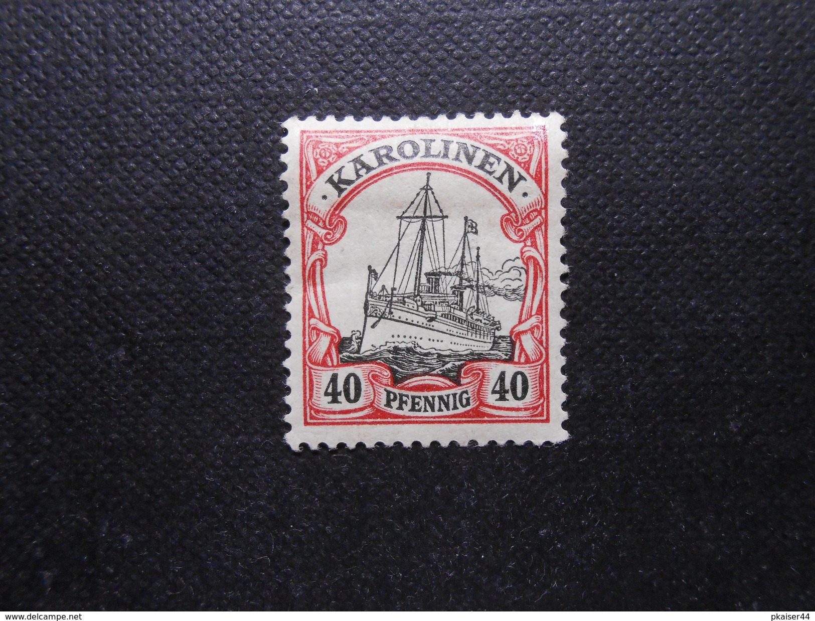 D.R.13   40Pf*   Deutsche Kolonien (Karolinen) 1900/10  Mi &euro; 1,70 - Carolines