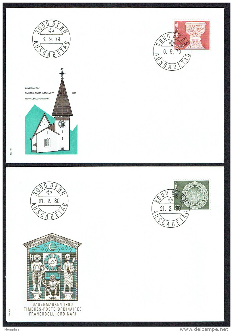 1979 Architecture  Zum 612-3  MiNr 1160, 1169 - FDC