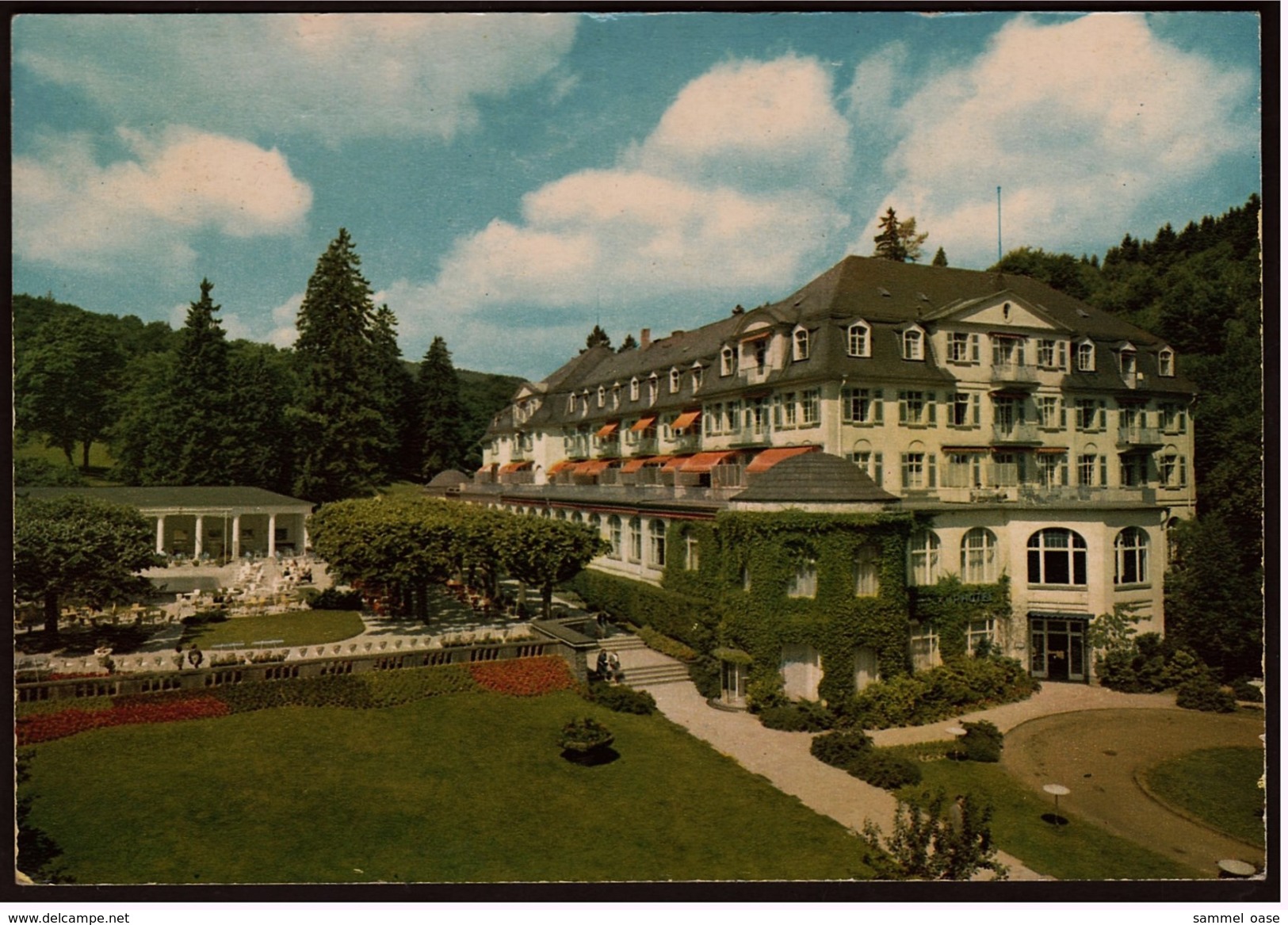 Schlangenbad Im Taunus  -  Kurhotel Und Kurgarten  -  Ansichtskarte Ca.1964    (6781) - Schlangenbad