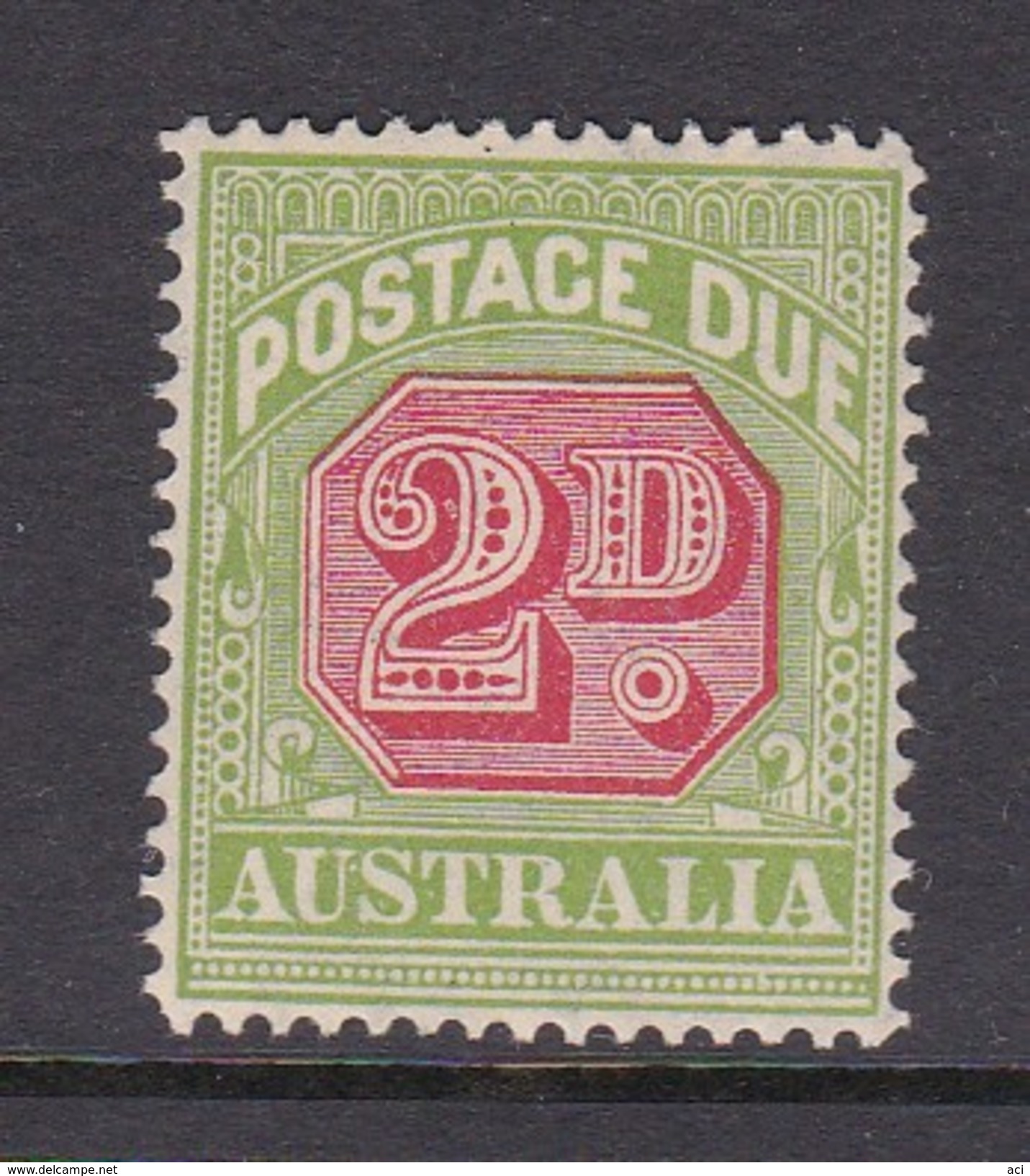 Australia Postage Due Stamps SG D102 1931 Two Pennies Perf 14 Mint Never Hinged - Postage Due