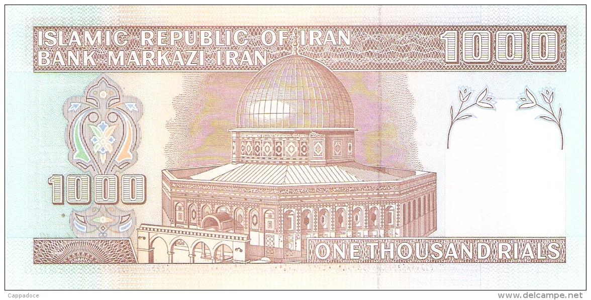 IRAN   1000 Rials   ND (1992-).   P. 143   UNC - Iran