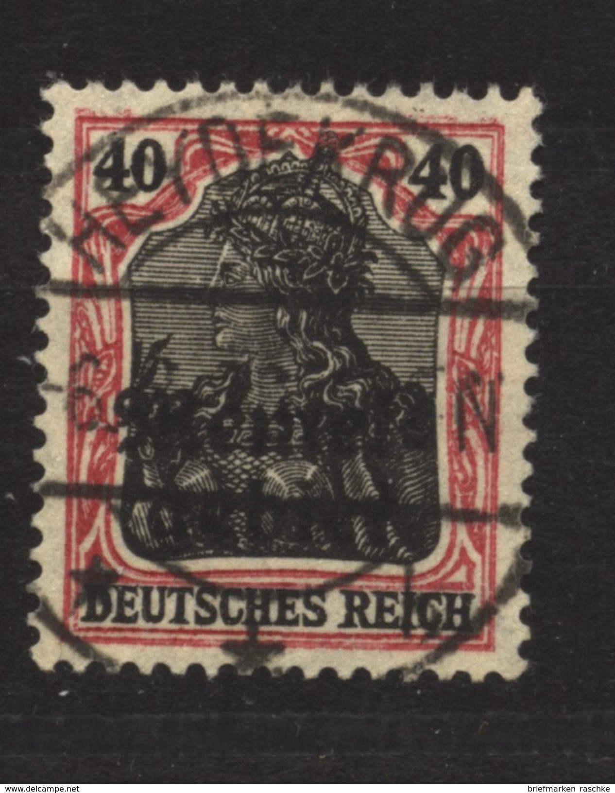 Memel,6,o - Memelgebiet 1923