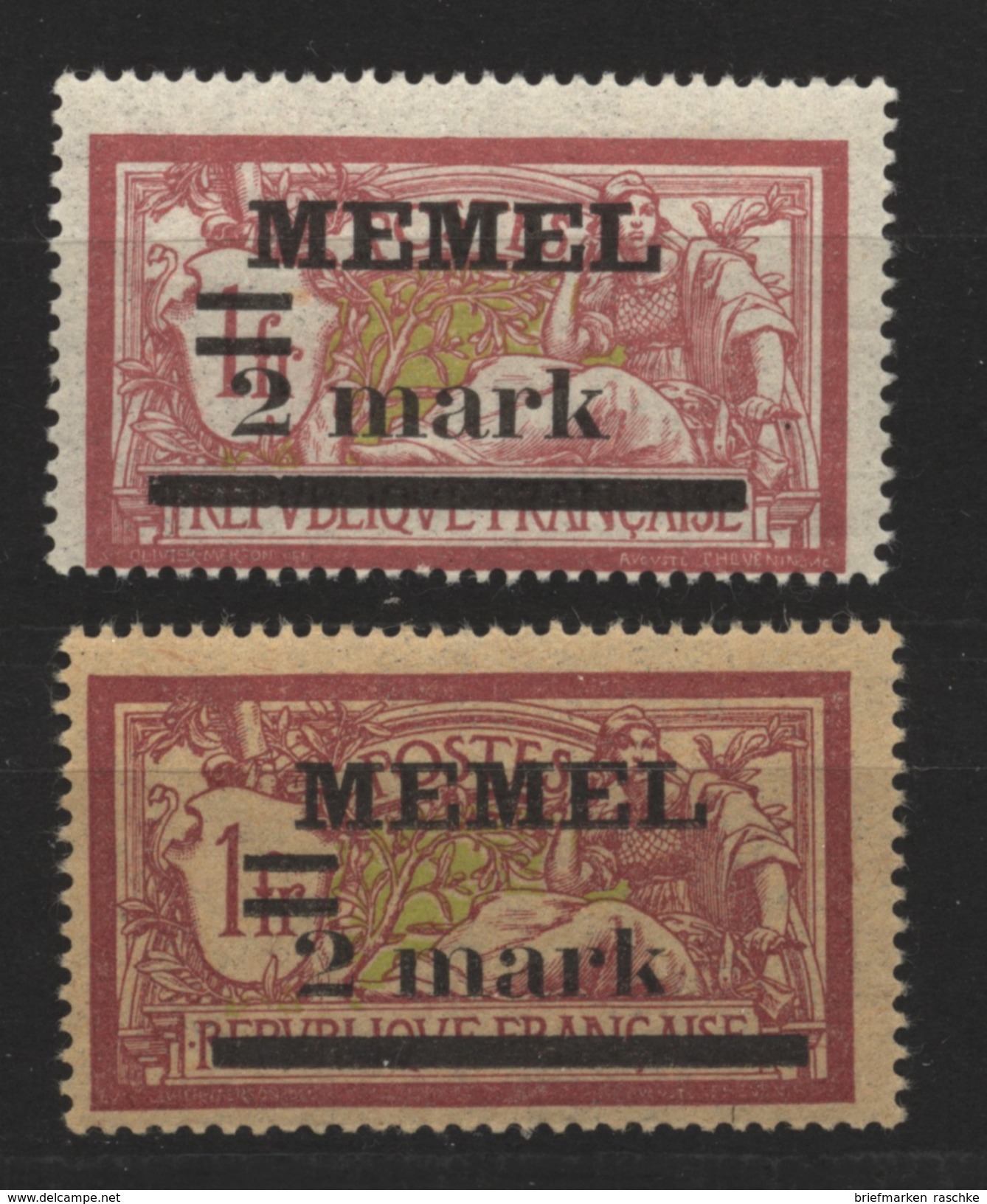 Memel,28x+y,xx - Memelgebiet 1923