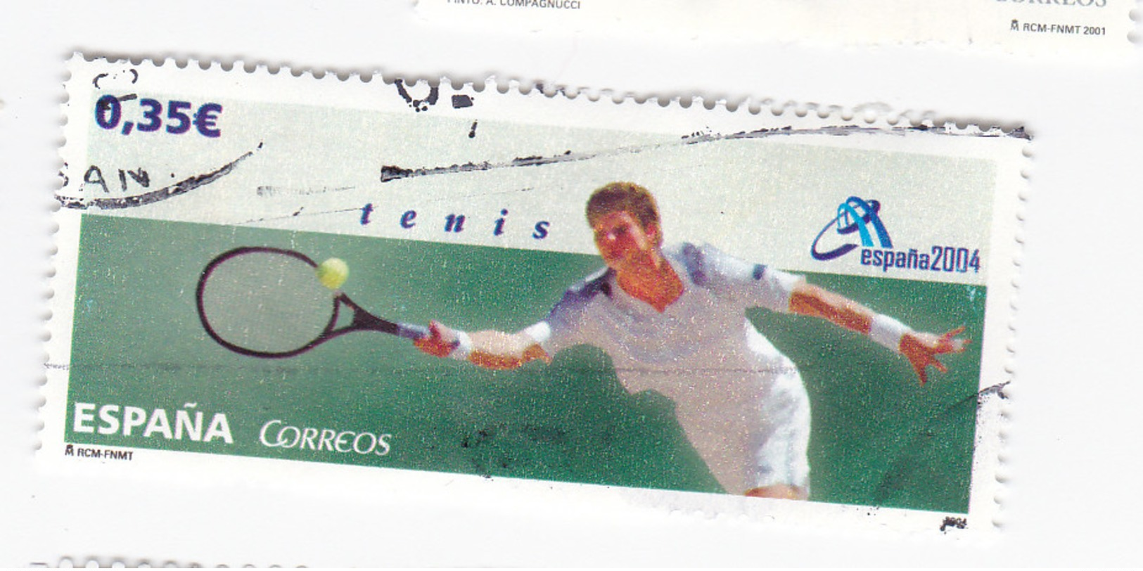 0,35 &euro; - TENNIS - 2004 - Espanella 2004 - Oblitérés