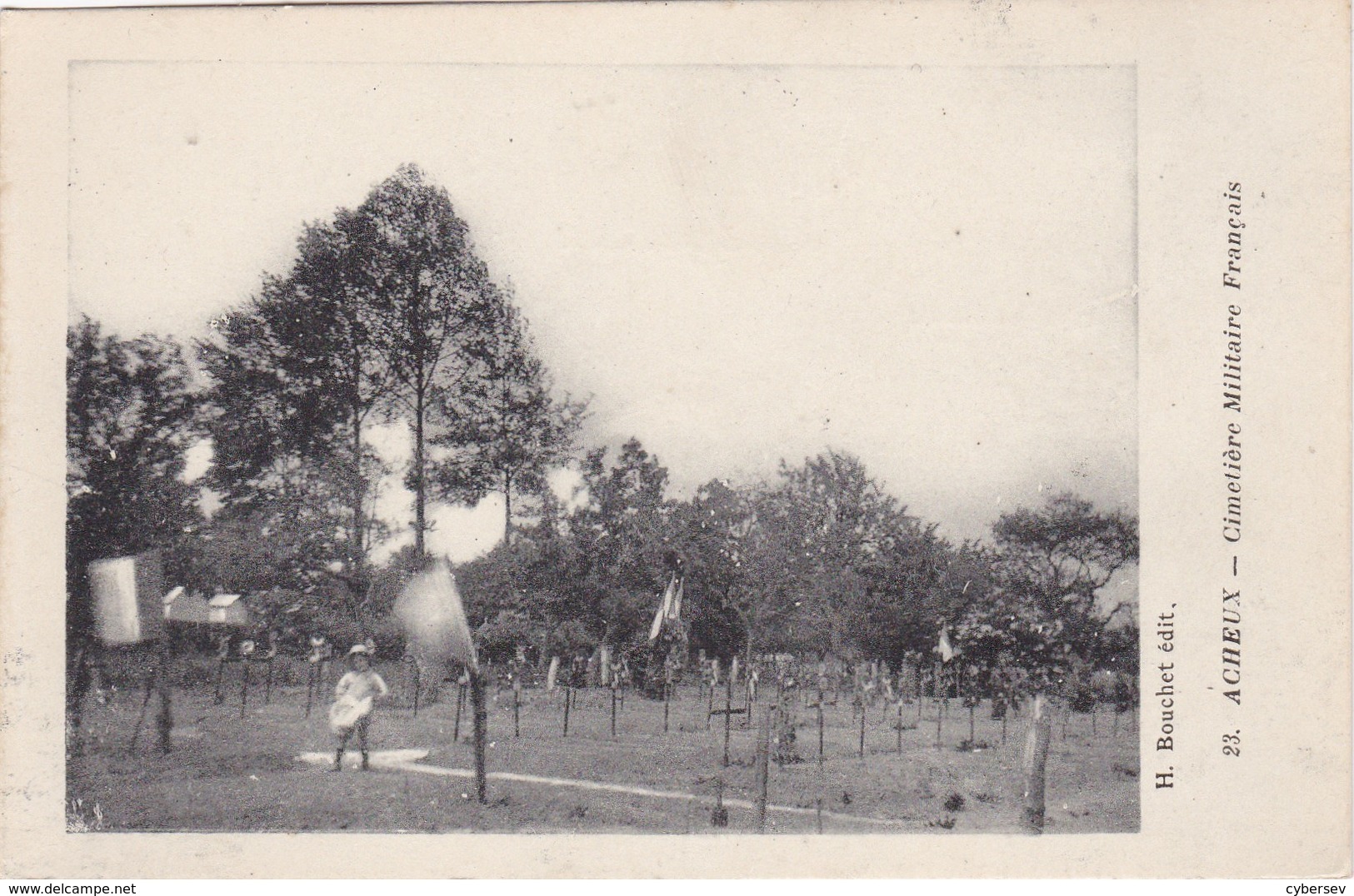 ACHEUX - Cimetière Militaire Français - Acheux En Amienois