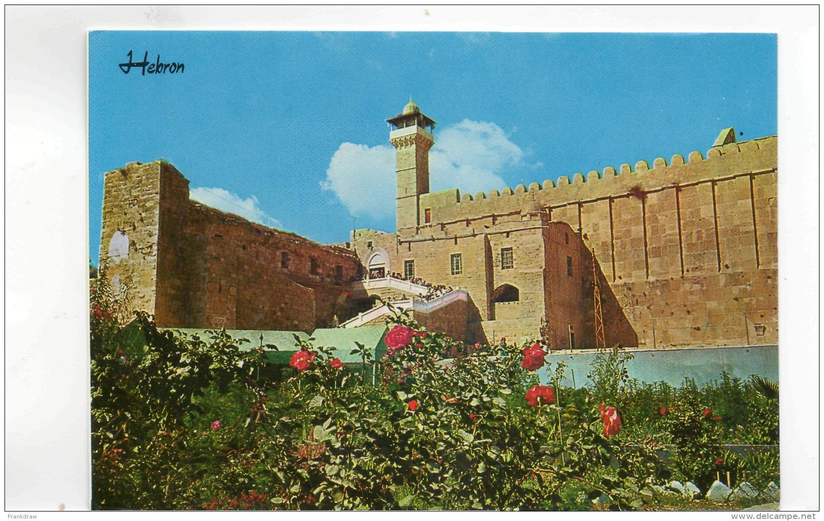 Postcard - Hebron The Tombs Of The Patriarchs Card No.1027 New - Non Classés