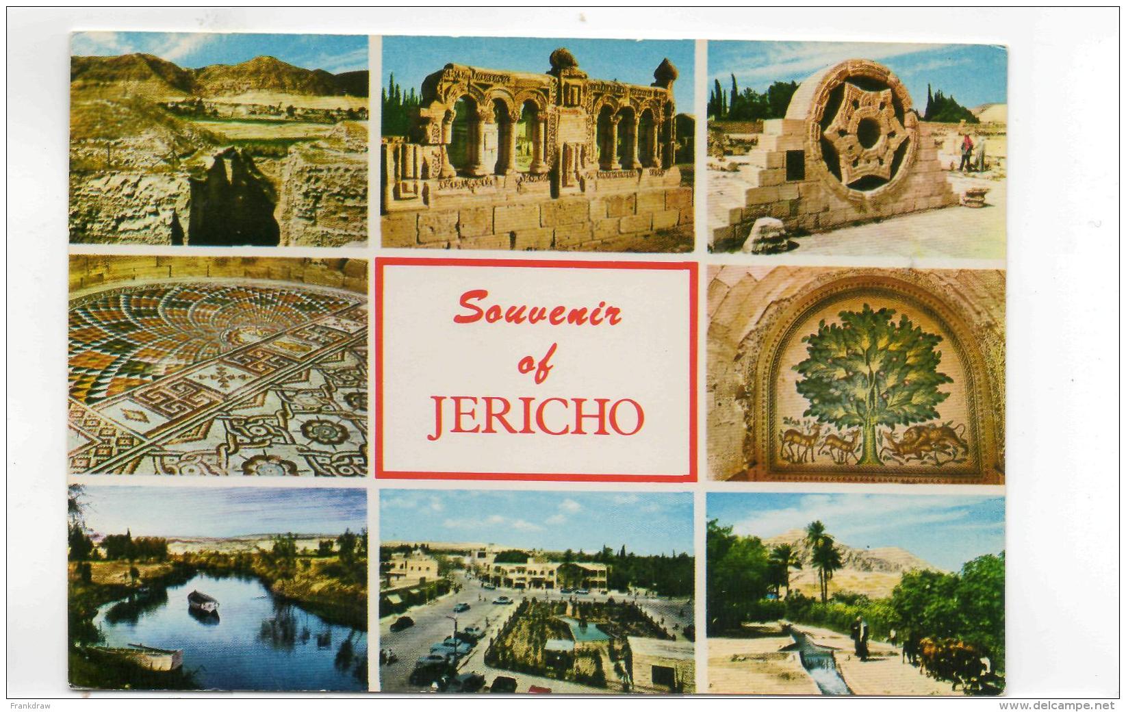 Postcard - Jericho - City Of Palms 8 Views Card No. 9866 New - Non Classificati
