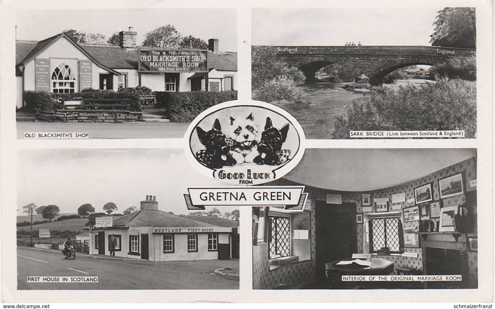 AK Gretna Green Old Blacksmith 's Shop Marriage Room First House Scotland Sark Bridge Dumfriesshire United Kingdom UK - Dumfriesshire