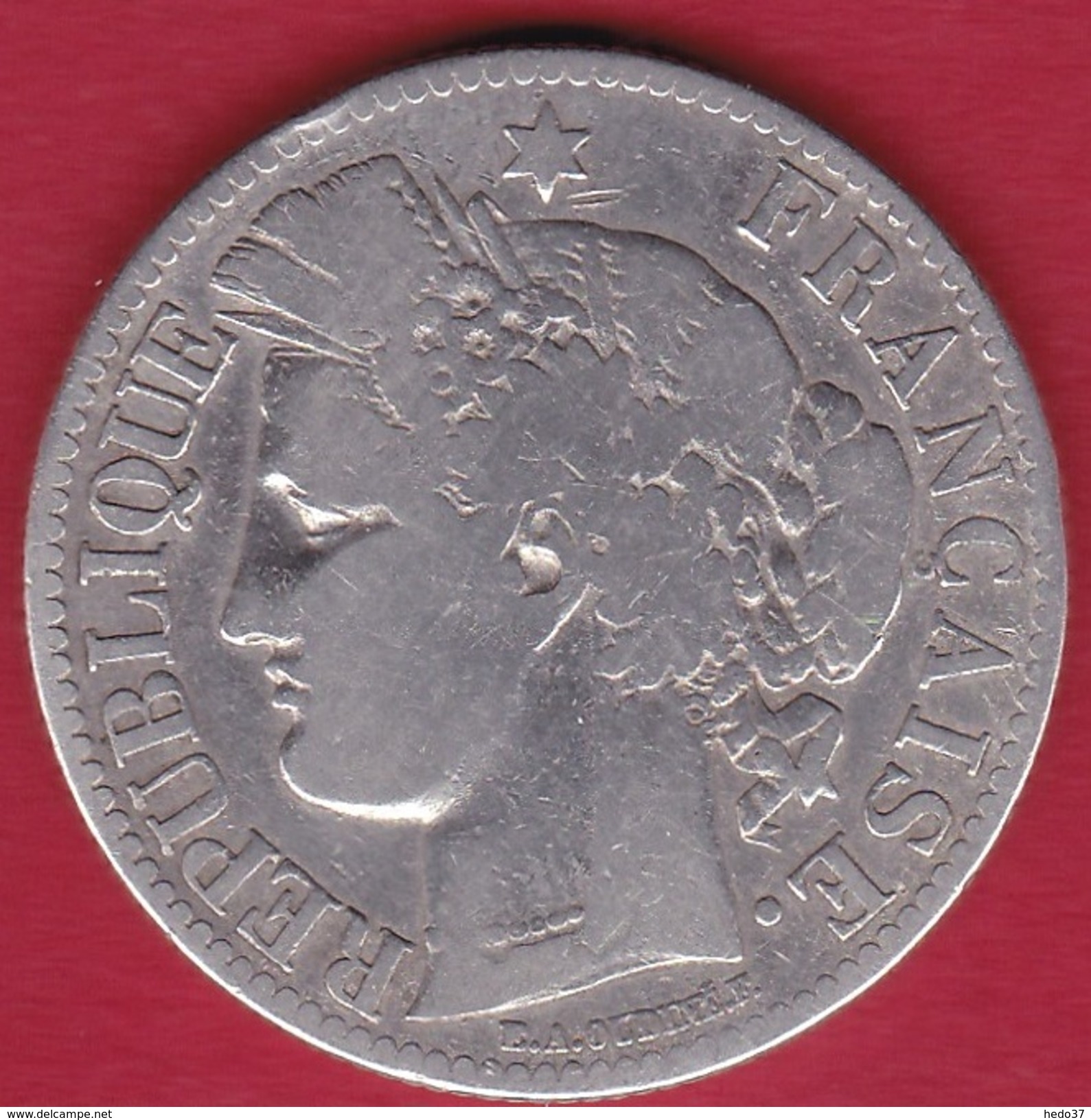 France 2 Francs Argent Cérès 1872 K - Other & Unclassified