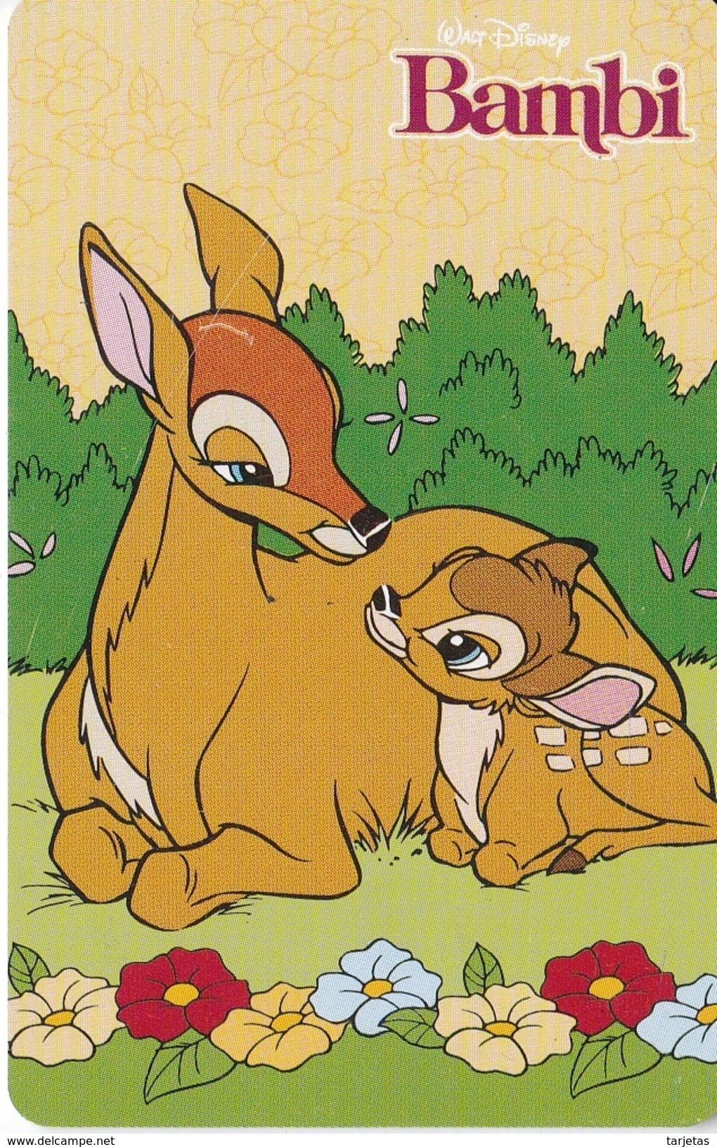 TARJETA DE ARGENTINA DE LA PELICULA BAMBI DE DISNEY - Argentinien