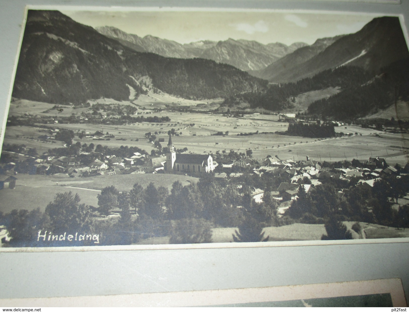 12x alte Ansichtskarten , Jenbach , Perisau , Achensee , Innsbruck , Bad Oberdorf , Hindelang , Albumseite , Album , AK