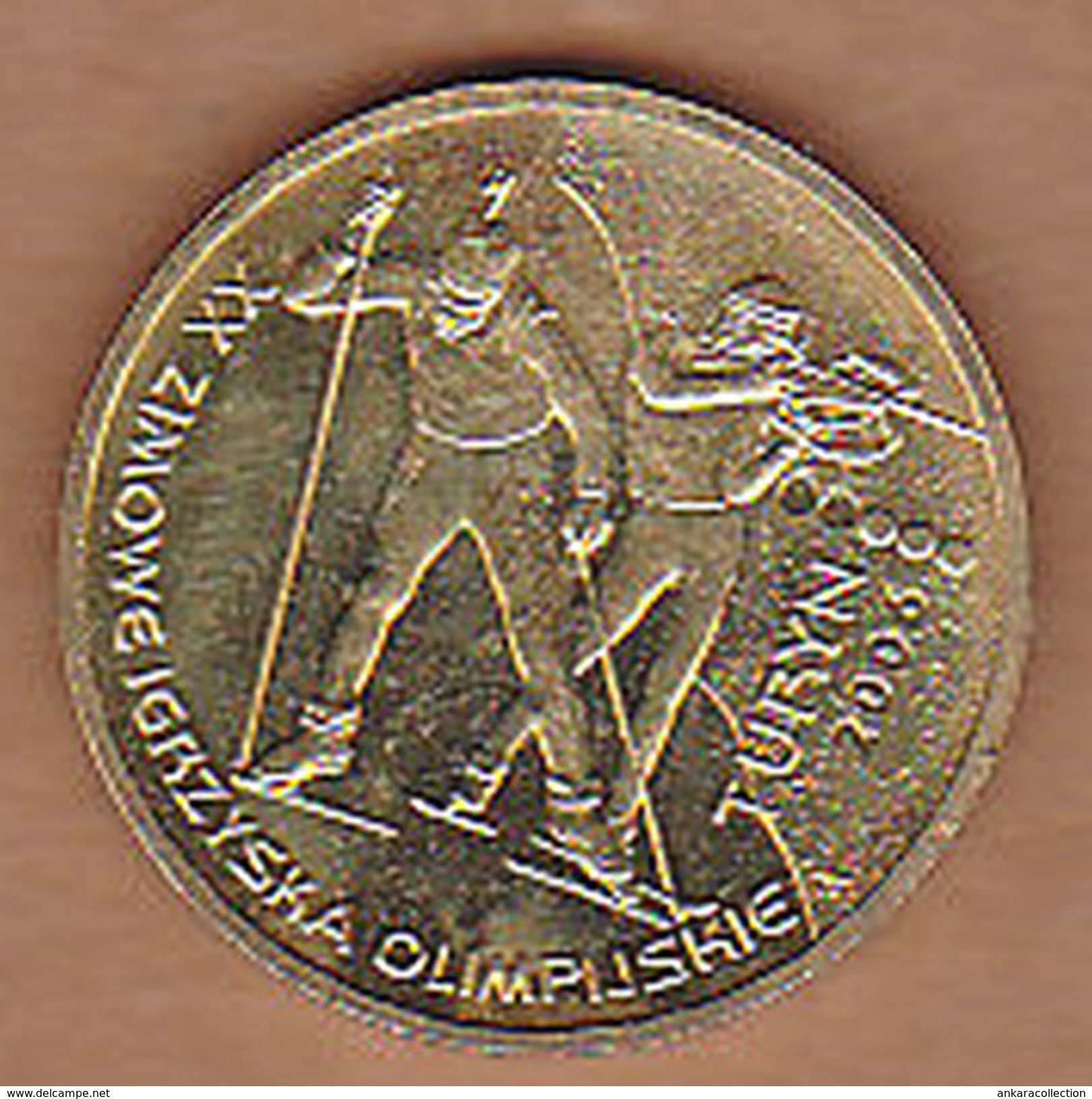 AC -  POLAND XX ZIMOWE IGRZYSKA OLIMPIJSKIE  TURYN 2006  2 ZILOTY 2006 COMMEMORATIVE COIN UNCIRCULATED - Pologne