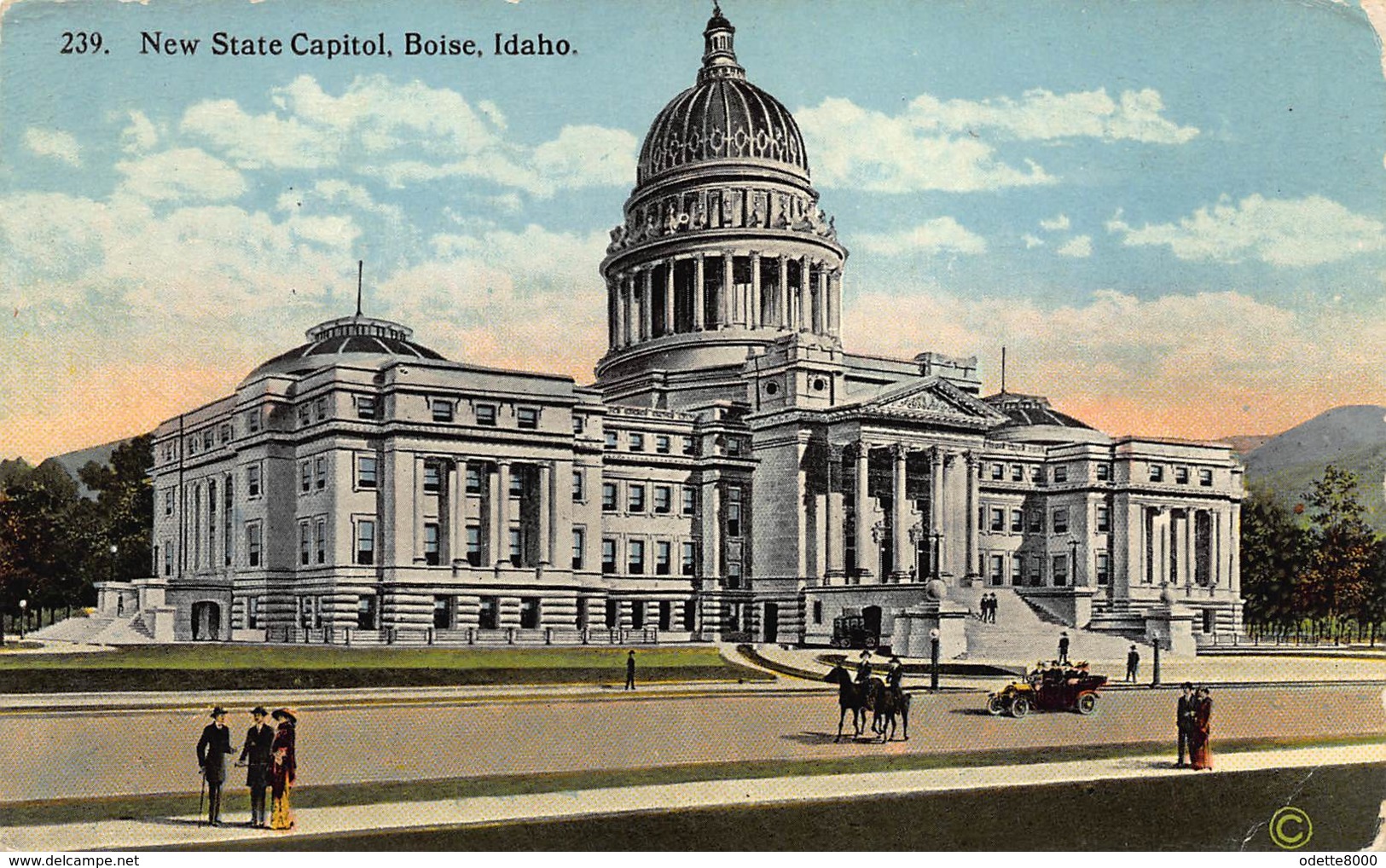 Idaho  U.S.A.    V.S.    New State Capitol Idaho        A 5773 - Boise