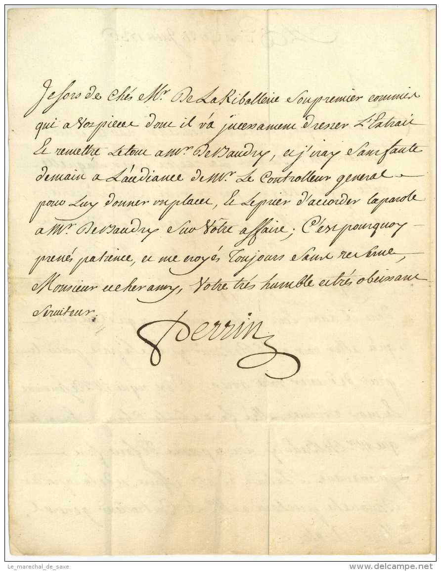 5 lettres PARIS pour GRENOBLE ou Veynes 1729 à 1736 Angles Collet Charras Perrin Givodan