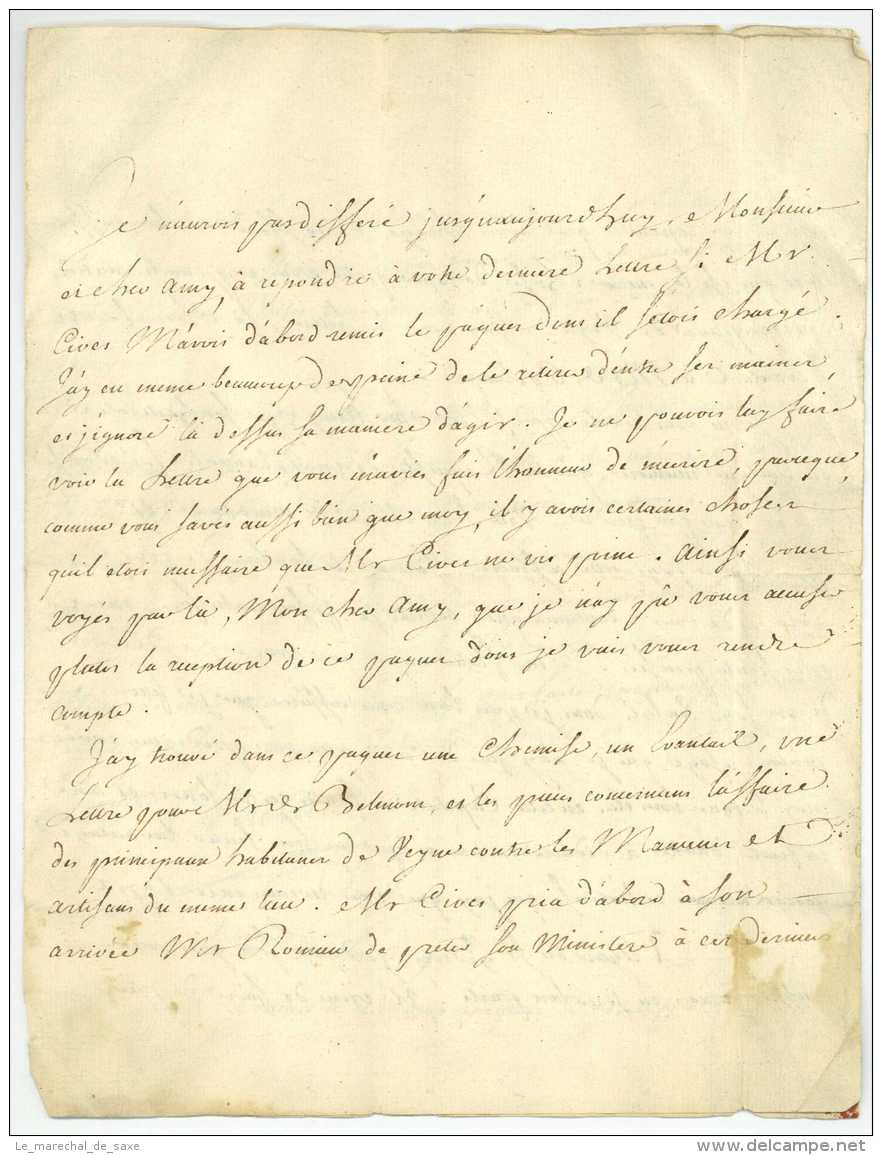 5 lettres PARIS pour GRENOBLE ou Veynes 1729 à 1736 Angles Collet Charras Perrin Givodan