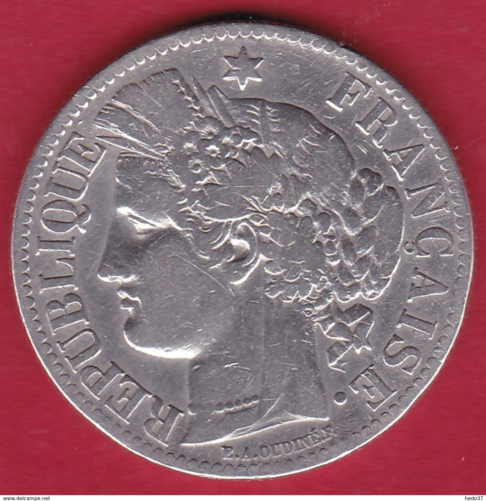 France 2 Francs Argent Cérès 1887 A - Other & Unclassified