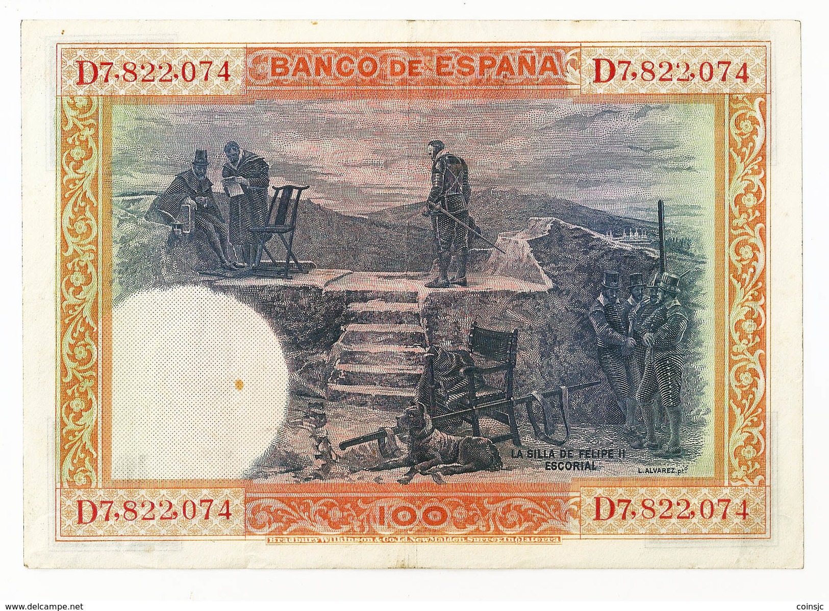 España - 100 Pesetas - 1925 - 100 Pesetas