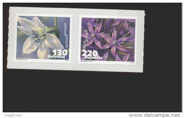 Schweiz  **    2300-2301  Neuheiten Mai 2013  Gemüse Paprika Lauch - Unused Stamps