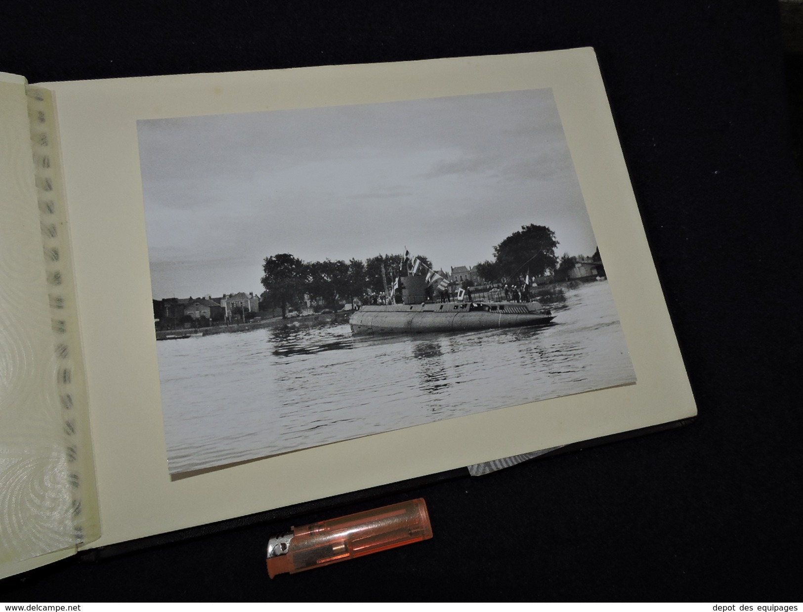 BEAU LIVRE LANCEMENT SOUS MARIN ALBACORA PORTUGAL - OCTOBRE 1966 NANTES - Bateaux