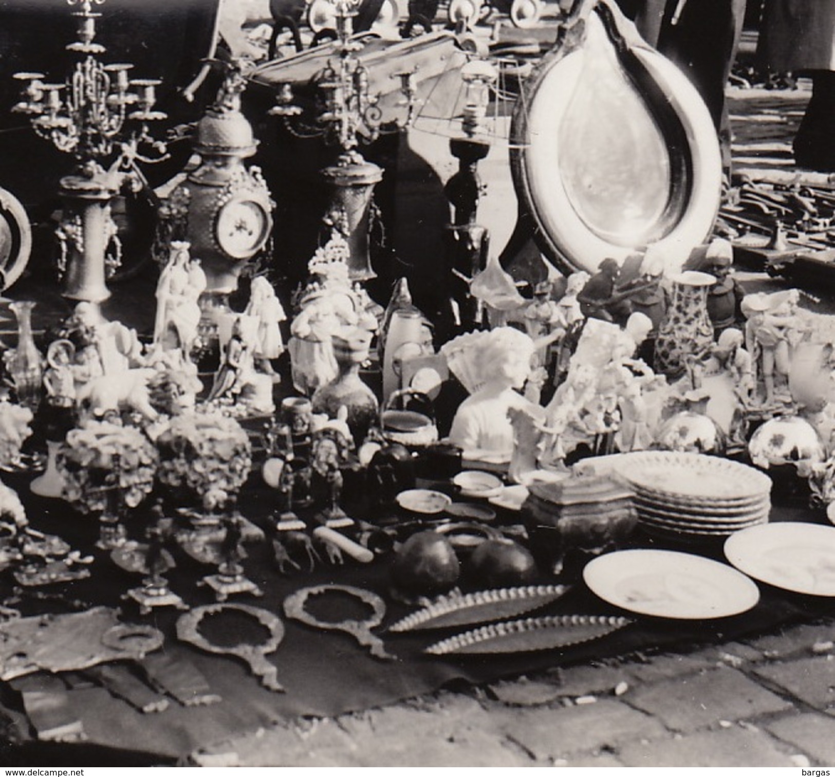 Photo Le Marché Place Du Jeu De Balle à Bruxelles Brocante - Beroepen