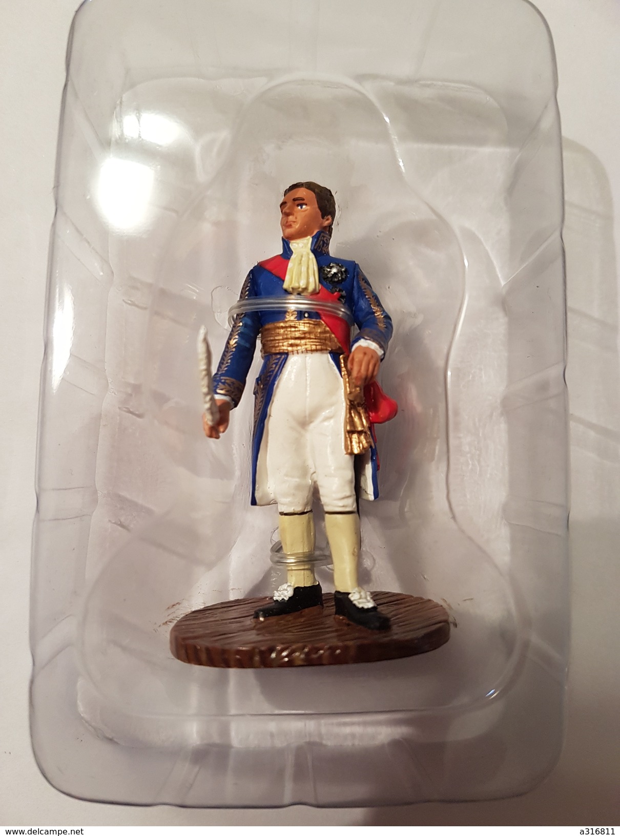 Figurine Delprado Plomb   Maréchal Berthier 1753-1815 - Militaires