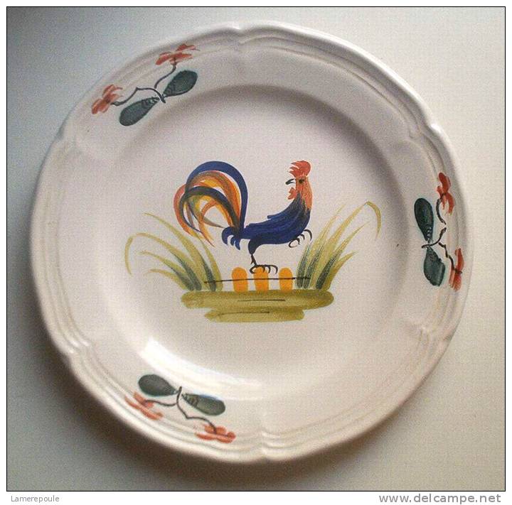 PORNIC - Coq Neige -  Petite Assiette -  Rooster´ Plate -  Hahn Teller - SE265 - Pornic (FRA)