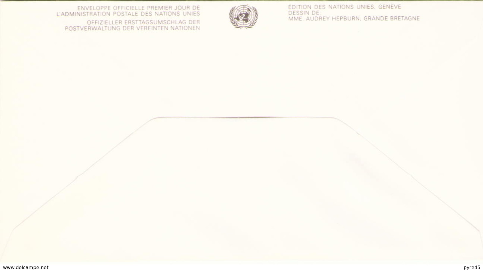 NATIONS UNIES FDC DU 14 JUIN 1991 NEW YORK DROITS DE L ENFANT - Storia Postale