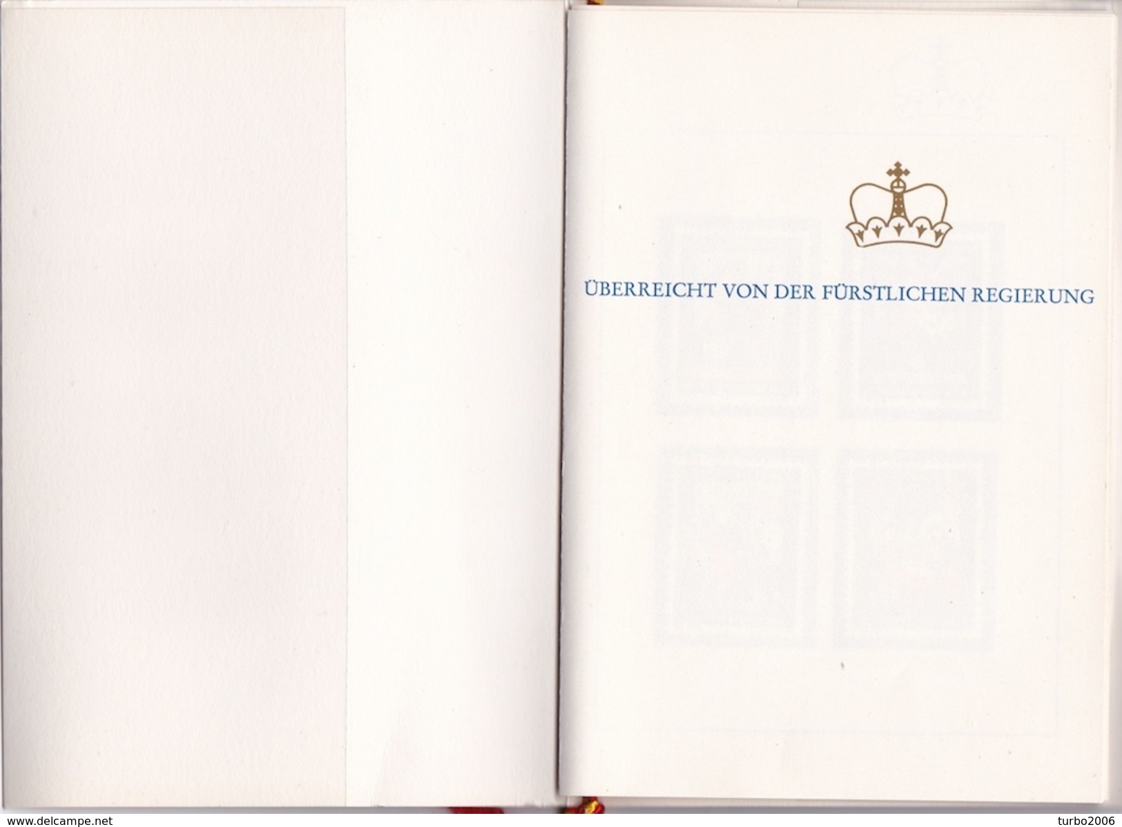 Liechtenstein 1974 Presentation Booklet Wit 7 Different Sets Like Frans Josef II 10 Fr. Michel Between 602 - 619 - Gebruikt