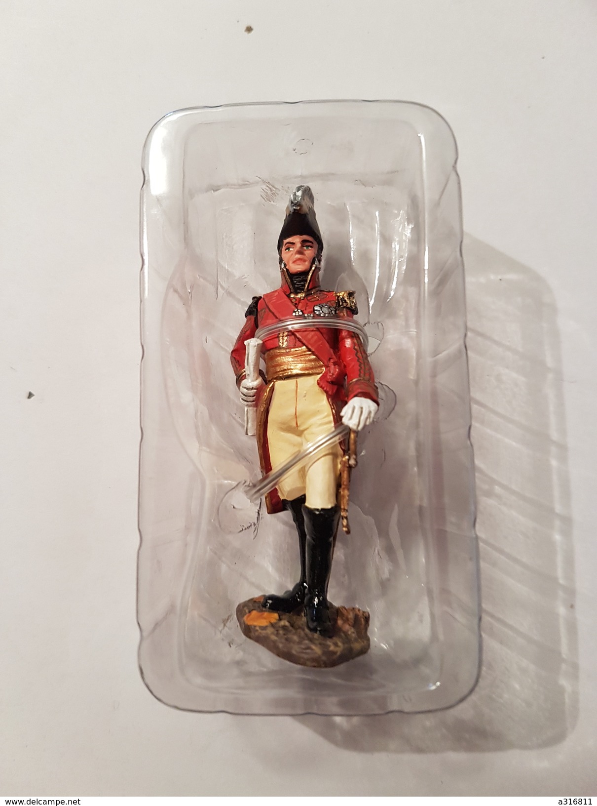 Figurine  Delprado Plomb   Maréchal Lannes 1769-1809 - Militaires