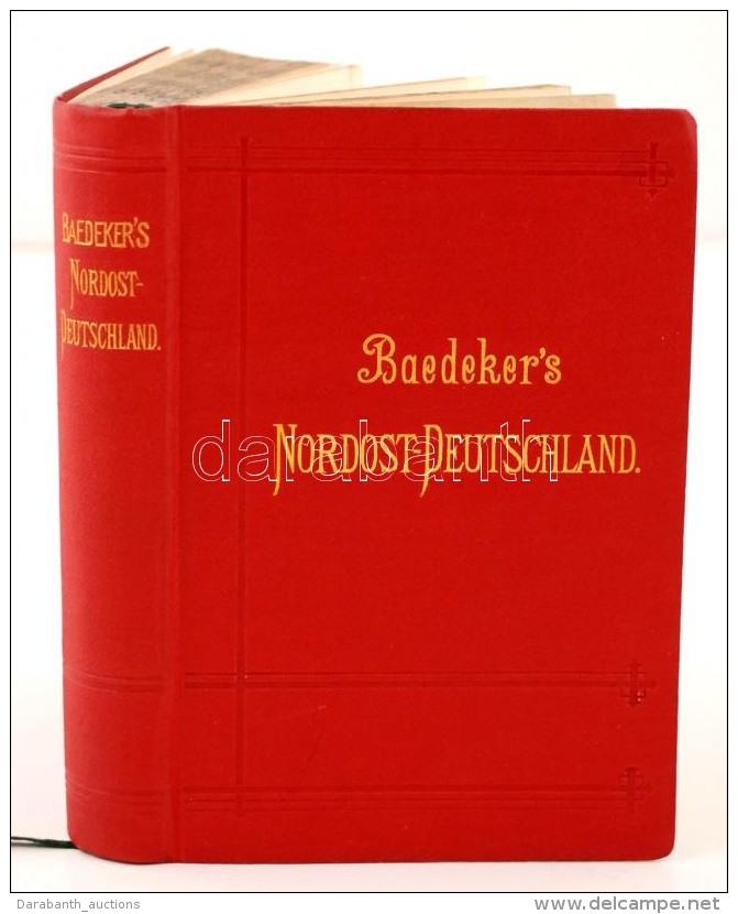 Nordost-Deutschland (Von Der Elbe Und Der Westgrenze Sachsens An) Nebst Danemark. Leipzig, 1896, Karl Baedeker.... - Ohne Zuordnung