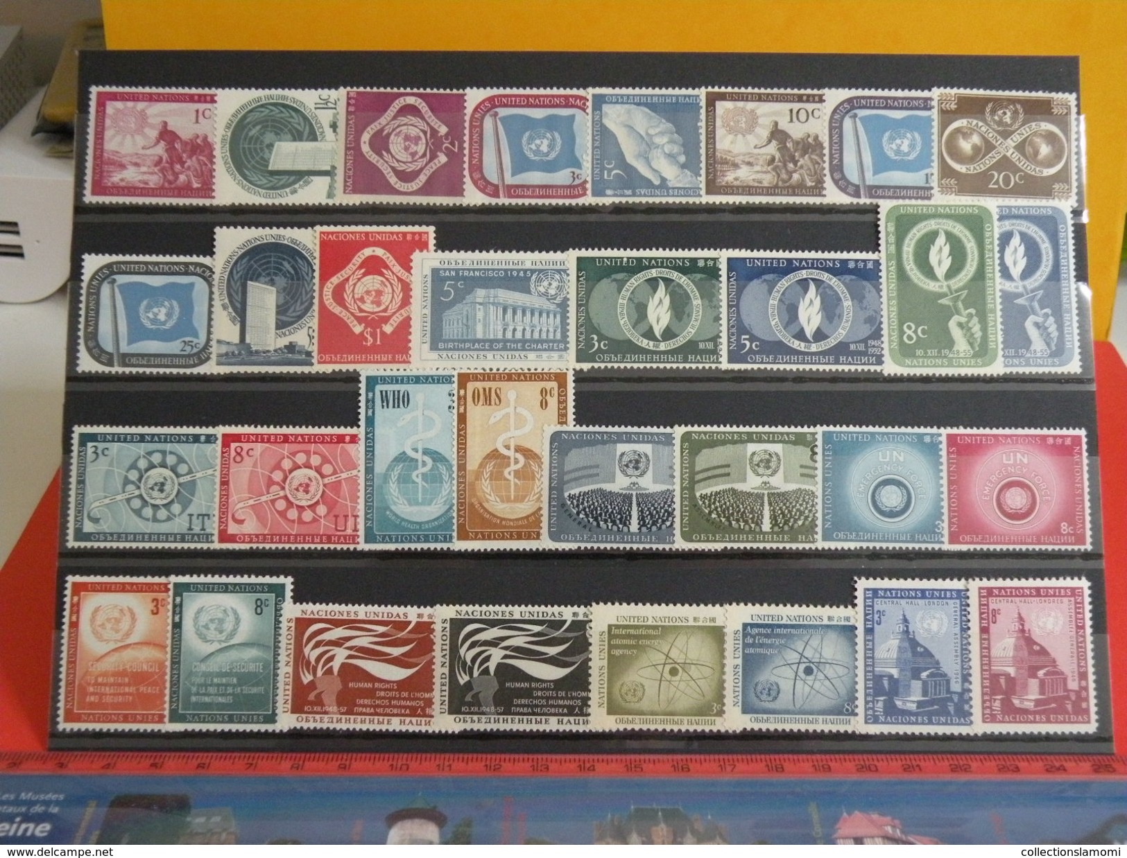 Amérique > Nations Unies > Collections, Lots & Séries > 1951/52/55/56/57/58 Neuf - Coté 50,20 € - Verzamelingen & Reeksen
