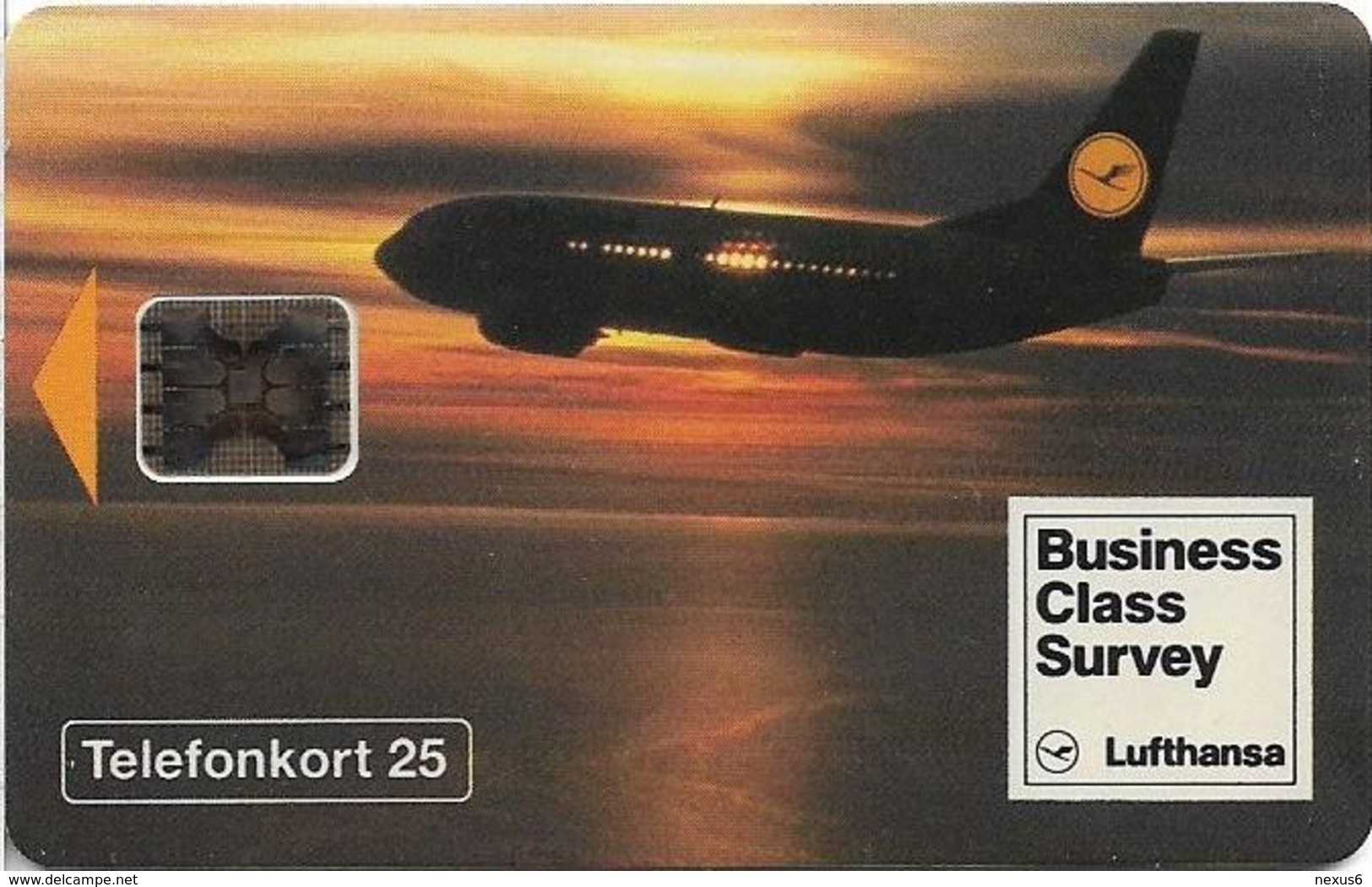 Sweden - Telia - Lufthansa Aircraft - 09.1993, 7.000ex, Mint (check Photos!) - Schweden