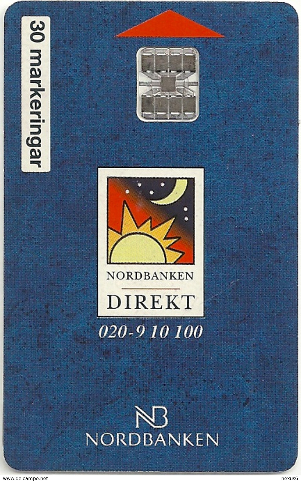 Sweden - Telia - Nordbanken - 30U, 02.1994, 17.000ex, Used - Schweden