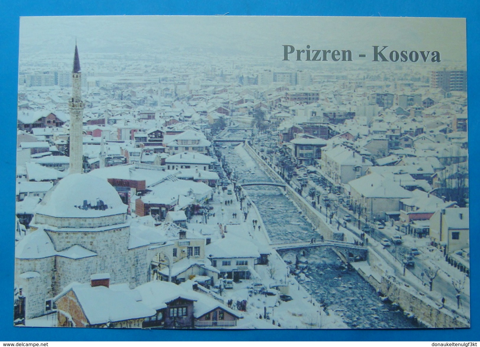 VILLE DE PRIZREN KOSOVO, NIEGE - Kosovo