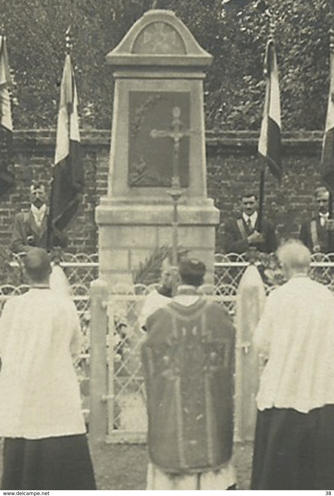 MUREAUMONT Carte Photo Inauguration Du Monument Aux Morts - Autres & Non Classés