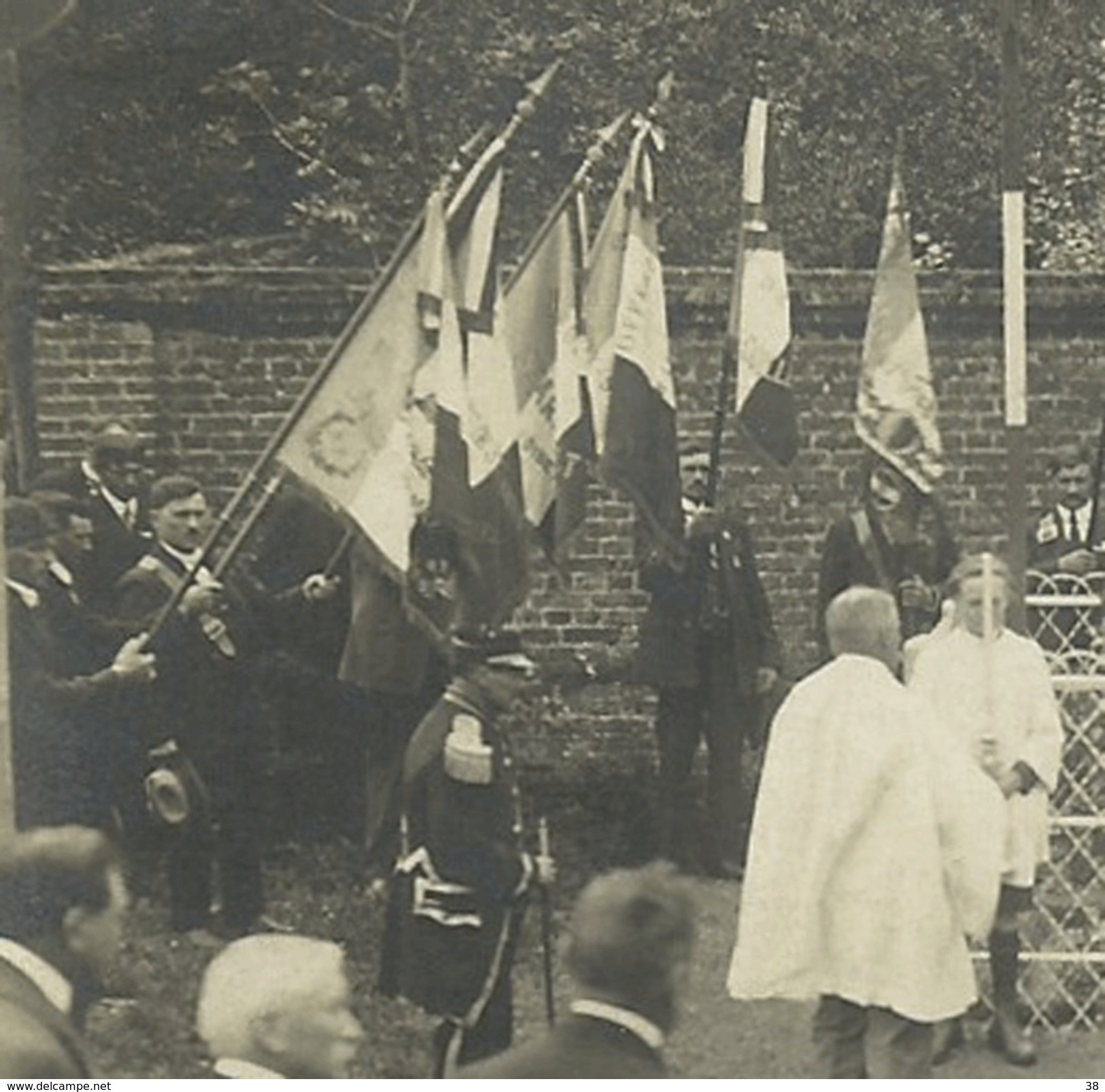 MUREAUMONT Carte Photo Inauguration Du Monument Aux Morts - Autres & Non Classés