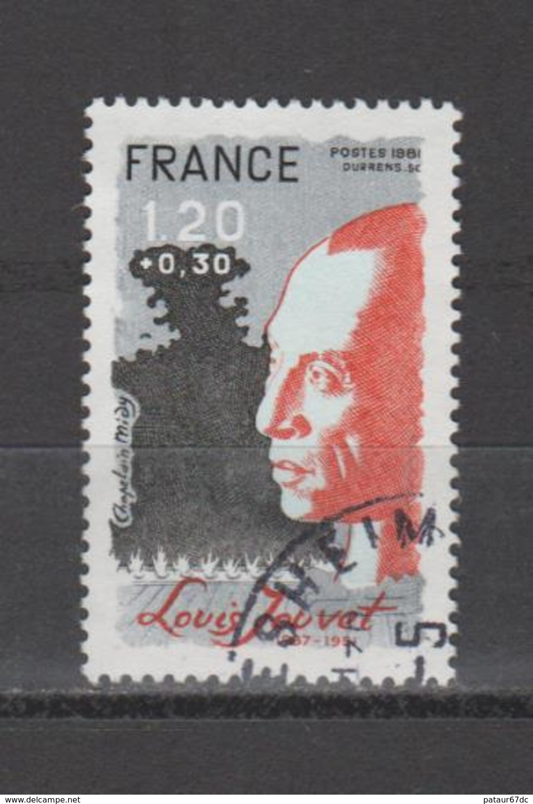 FRANCE / 1981 / Y&T N° 2149 : Louis Jouvet - Choisi - Cachet Rond - Gebruikt