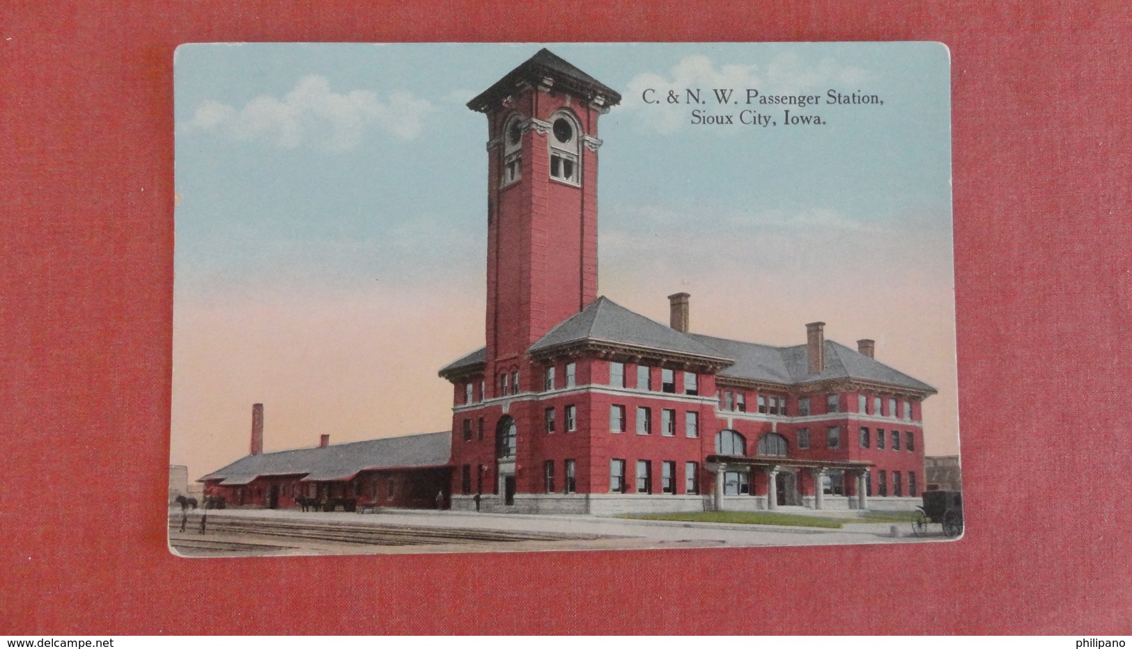 C & N W Passenger Station   Iowa > Sioux City=== Ref 2512 - Sioux City