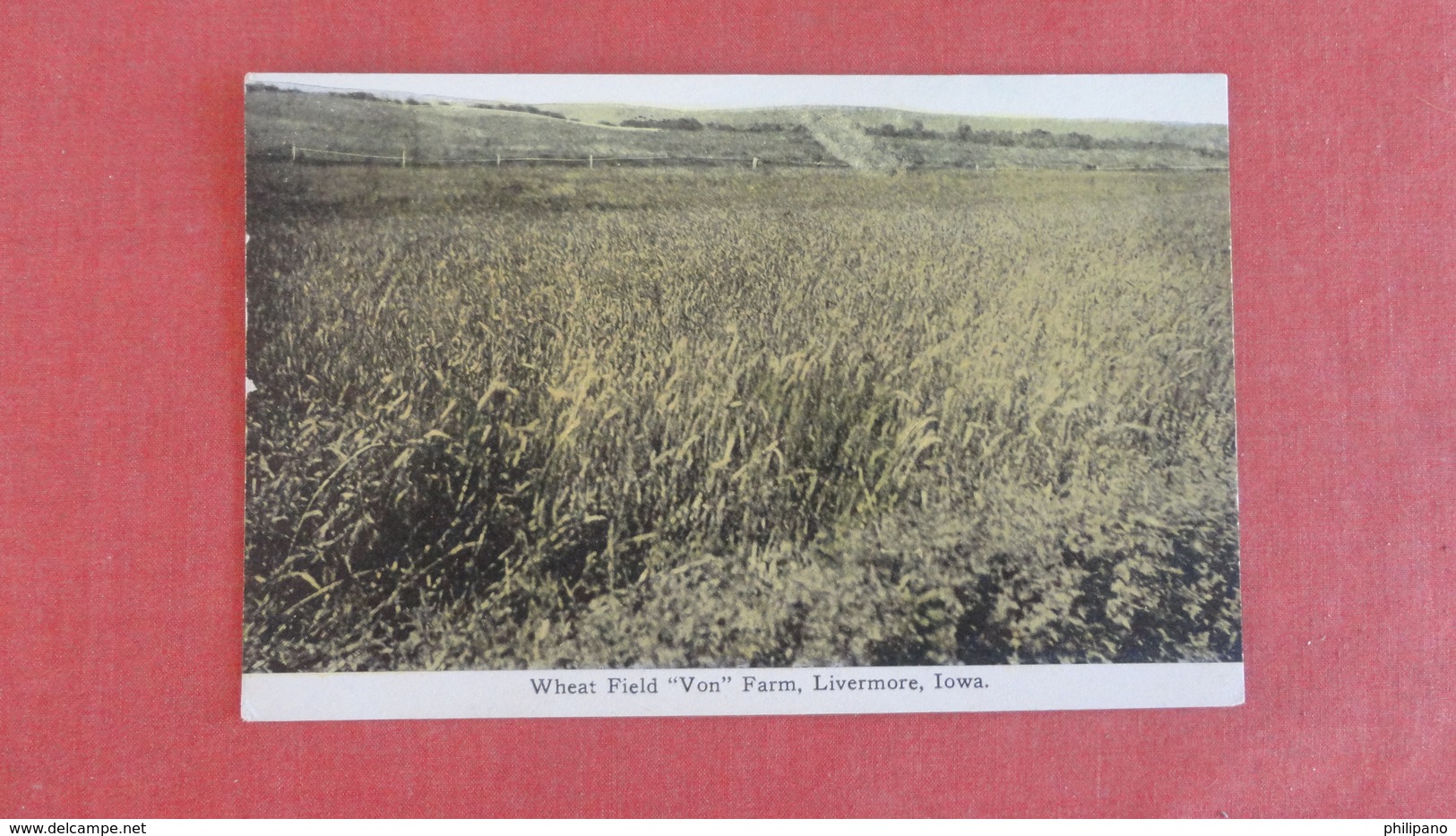 Wheat Field Von Farm  Livermore   Iowa >  === Ref 2512 - Des Moines
