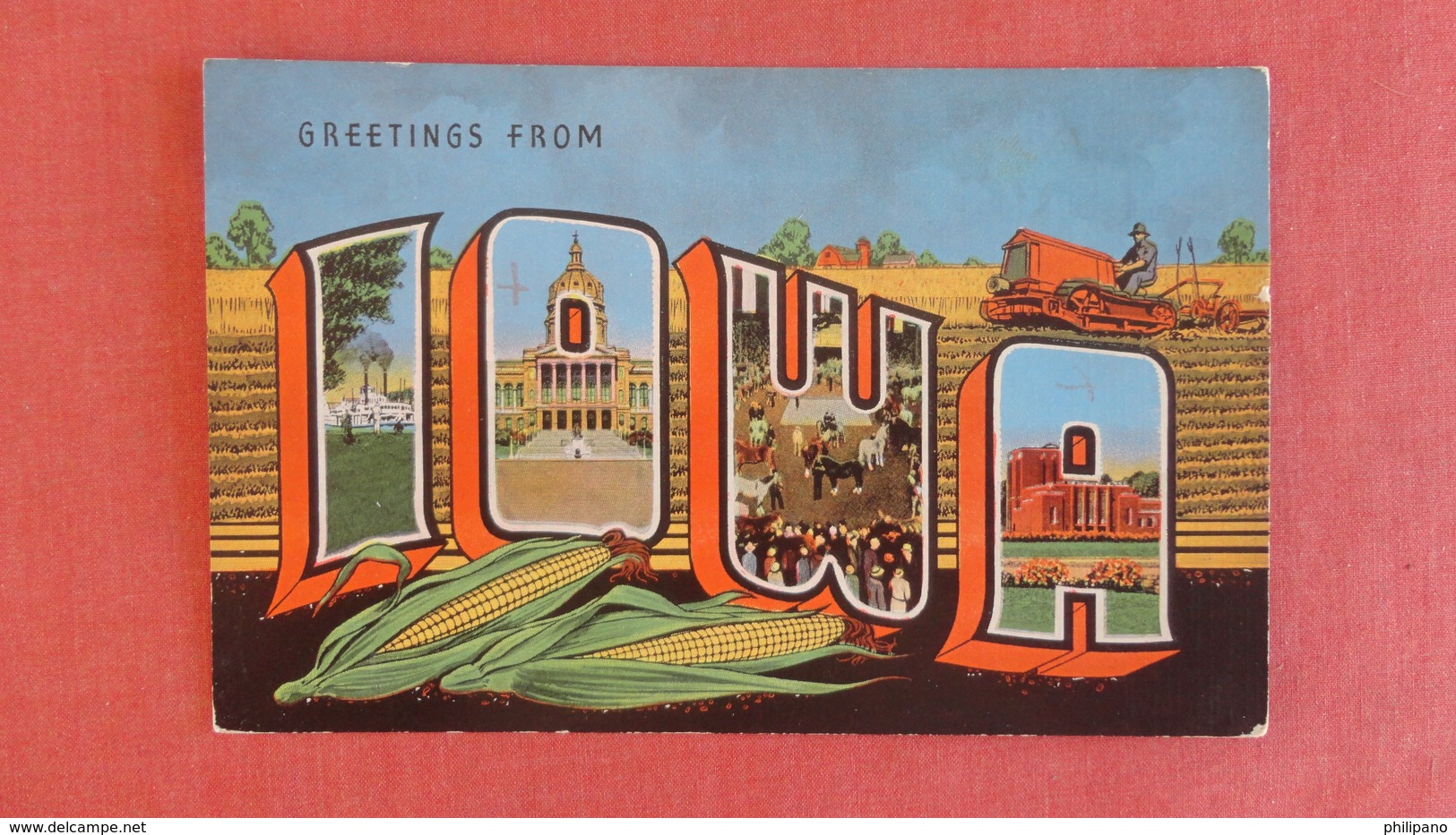 Greetings From   Iowa >  === Ref 2512 - Des Moines