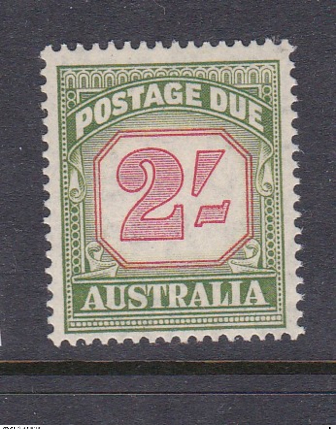 Australia Postage Due Stamps SG D130 1953 Two Shillings Mint Never Hinged - Impuestos
