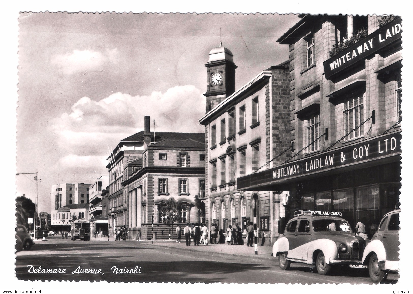 DELAMARE AVENUE - NAIROBI -  VIAGGIATA 1959  - (616) - Kenia