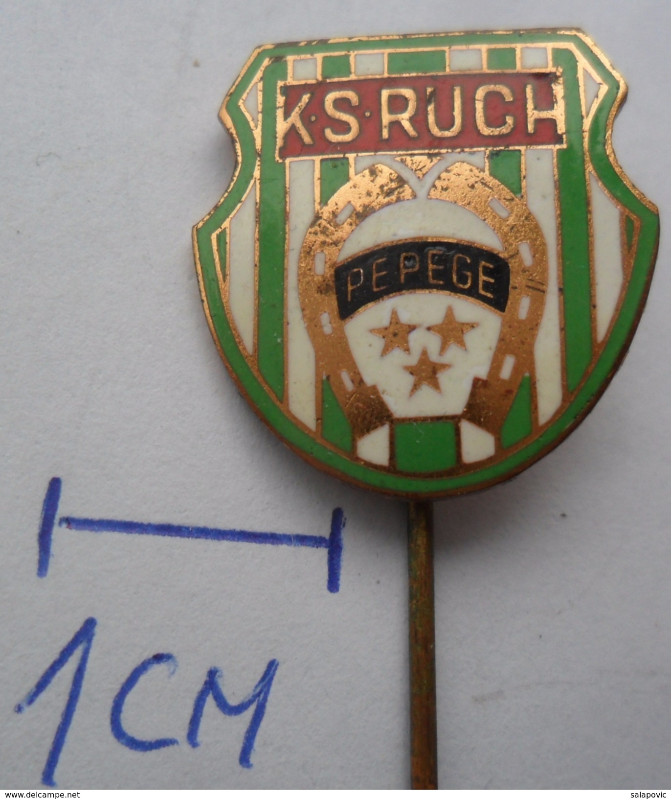 KS RUCH PEPEGE, POLAND  Football Club , SOCCER / FUTBOL / CALCIO PINS BADGES Z2 - Football