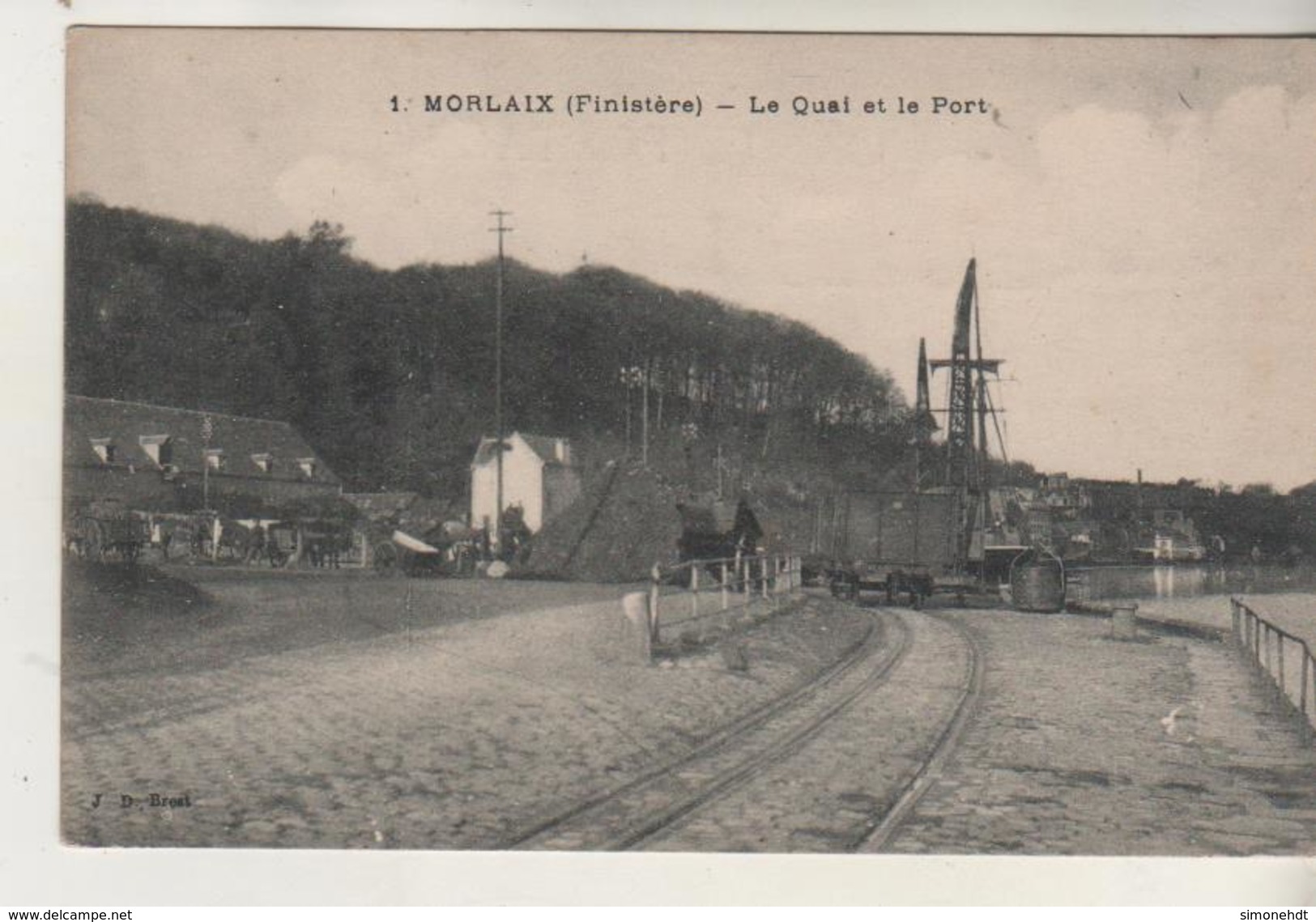 MORLAIX - Le Quai Et Le Port - Morlaix