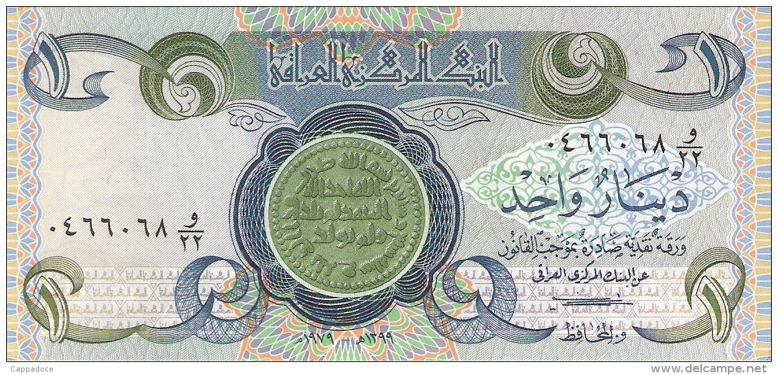 IRAQ   1 Dinar   1979   Sign.21   P. 69a   UNC - Iraq